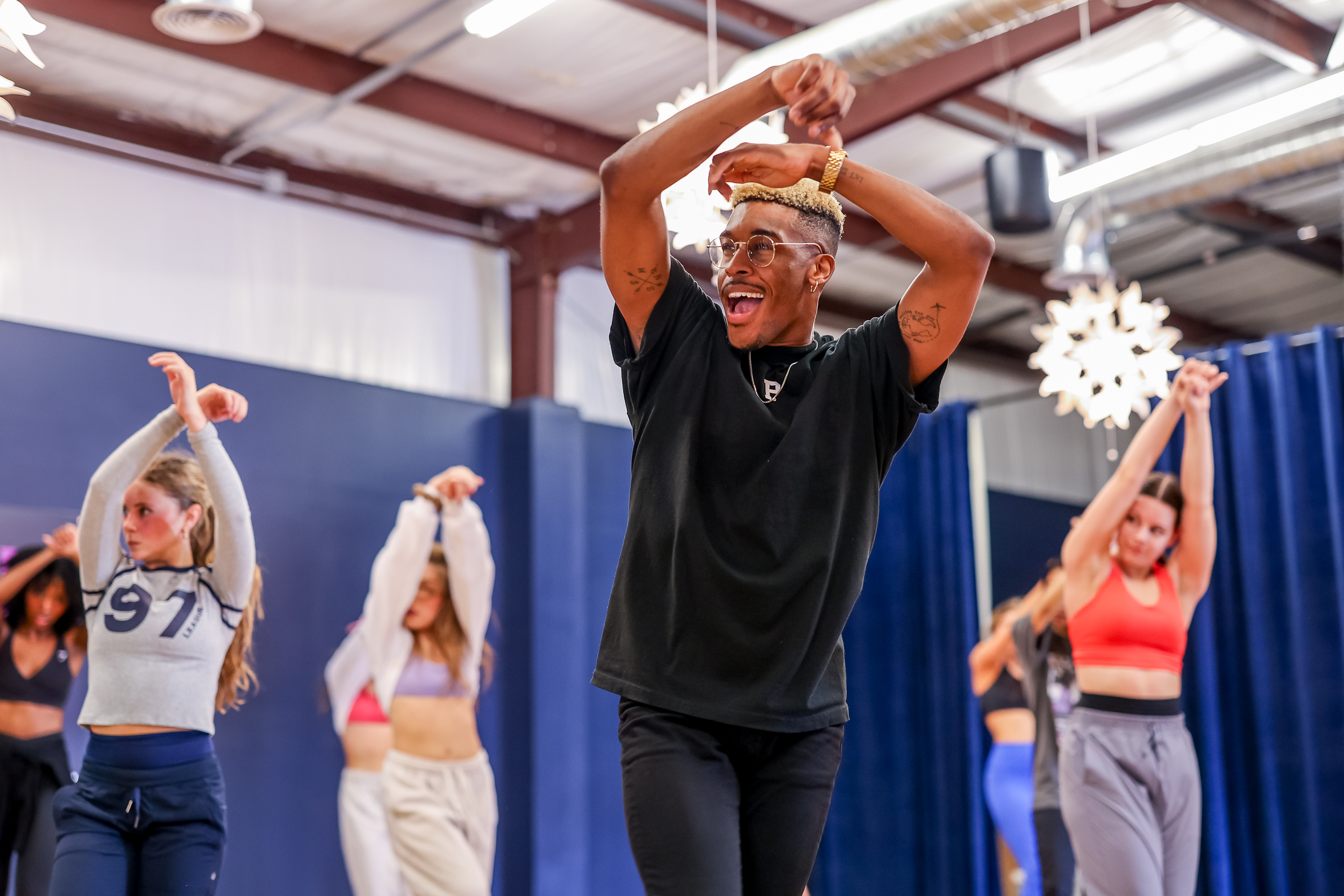 capturing movement in Houston dance class